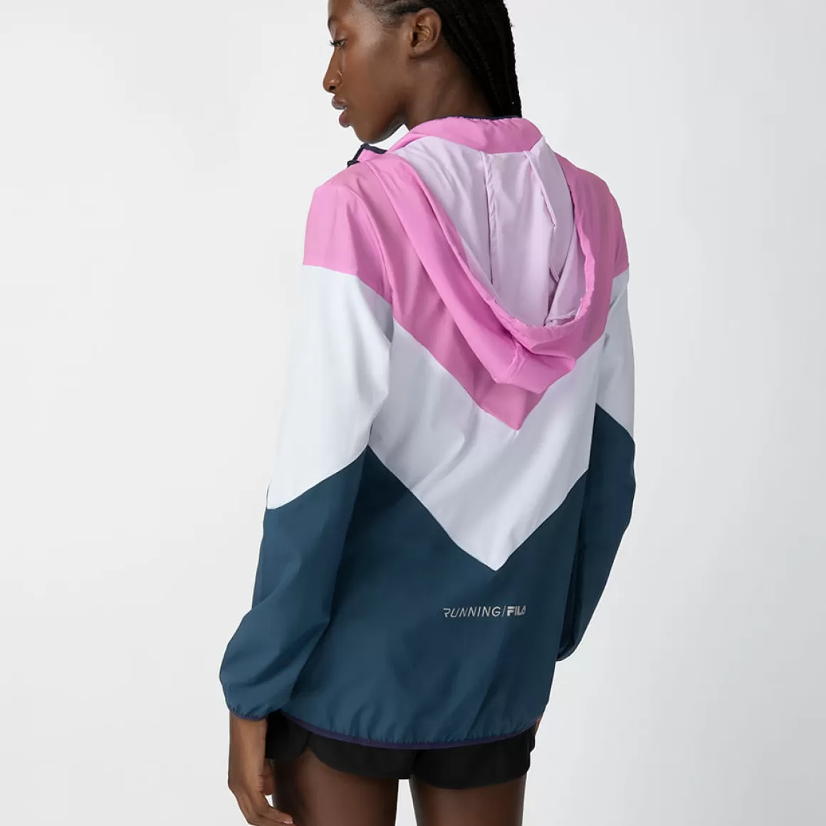 FILA Jaqueta Corta Vento Performance Feminino - * Respirabilidade | Caminhada e corrida