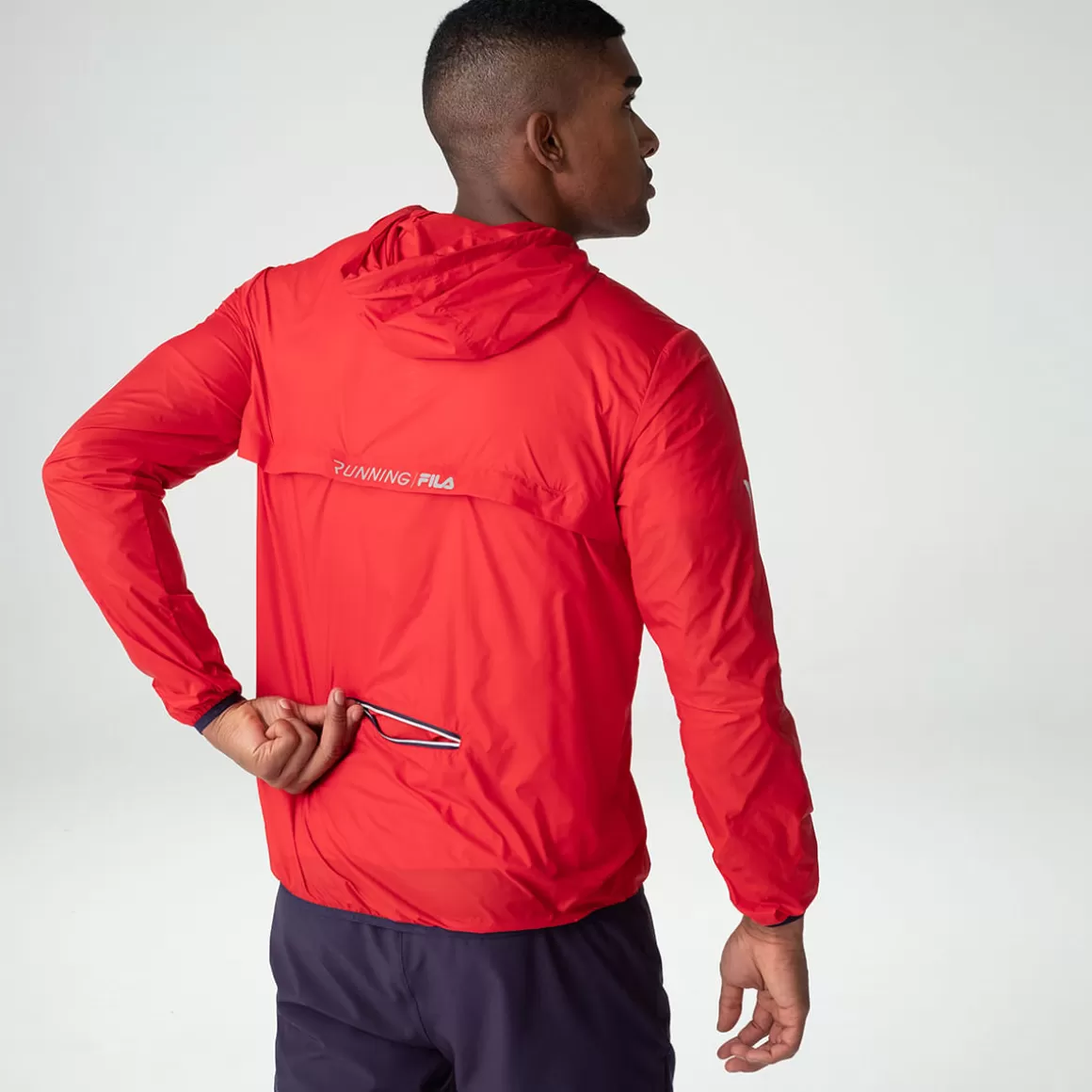 FILA Jaqueta Corta Vento Racer Run Masculino - * Caminhada e corrida | Caminhada e corrida