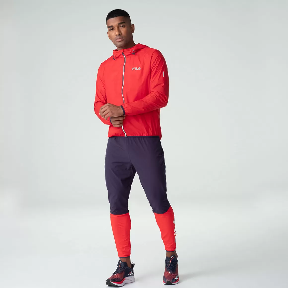 FILA Jaqueta Corta Vento Racer Run Masculino - * Caminhada e corrida | Caminhada e corrida