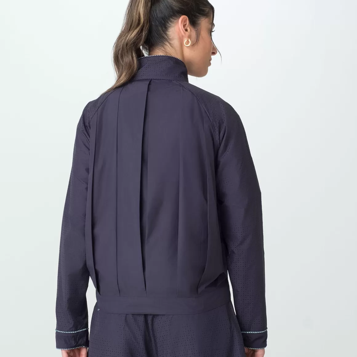 FILA Jaqueta de Poliéster Feminina Perforated Woven - * Heritage | Moletons, casacos e jaquetas