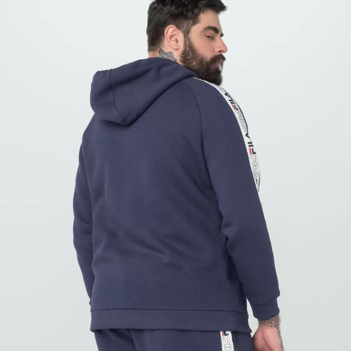 FILA Jaqueta Basic Tape Plus Masculina - * Moletons, jaquetas e casacos