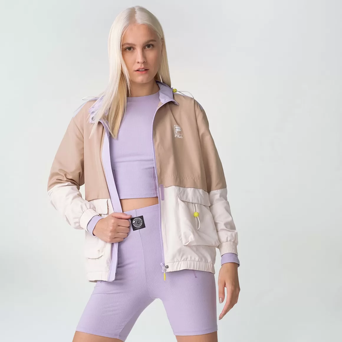 FILA Jaqueta Block Colors Feminina - * Lifestyle | Moletons, casacos e jaquetas