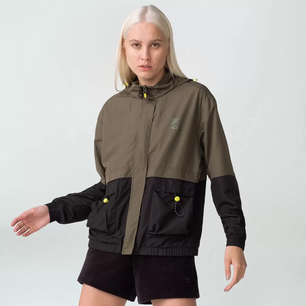 FILA Jaqueta Block Colors Feminina - * Moletons, casacos e jaquetas