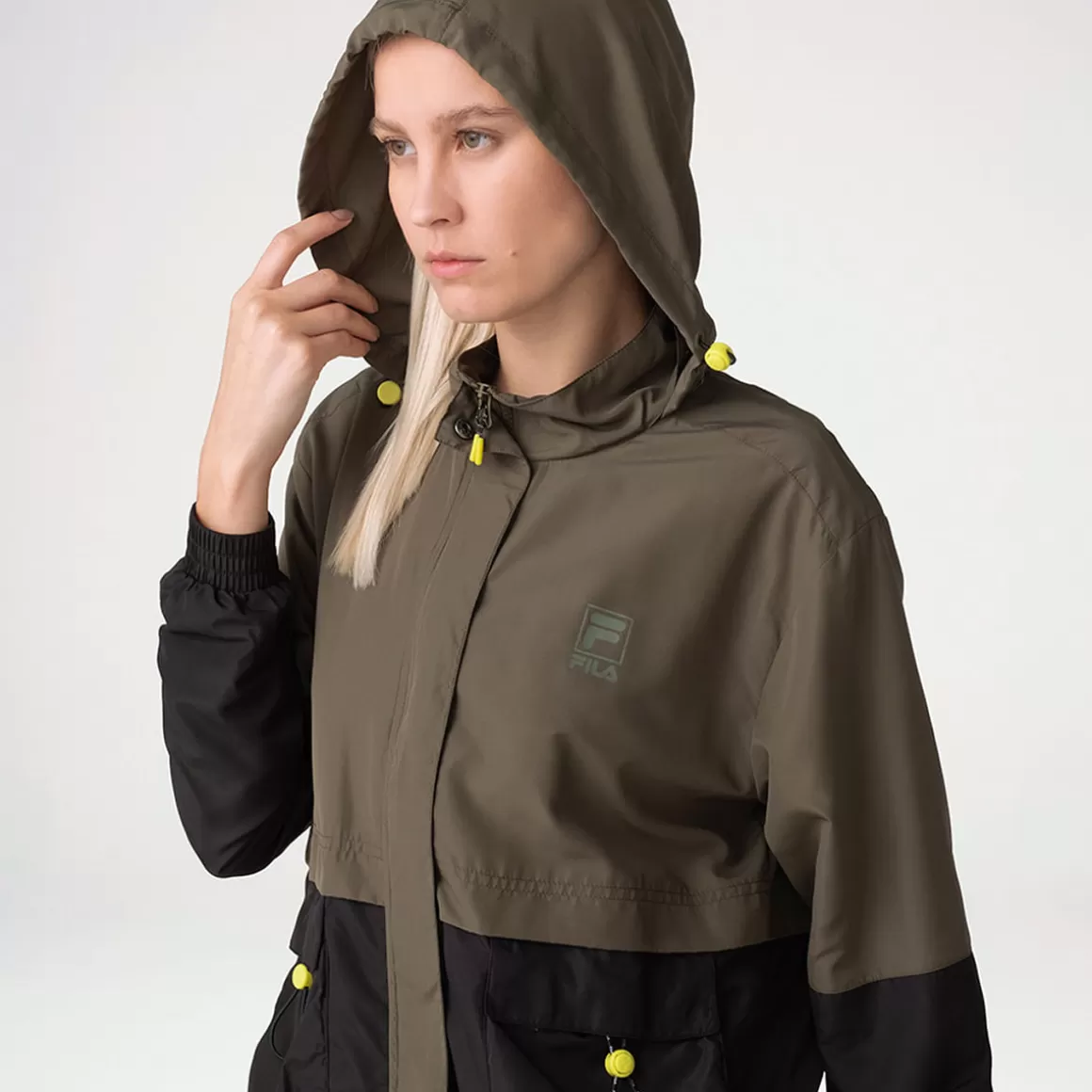 FILA Jaqueta Block Colors Feminina - * Moletons, casacos e jaquetas