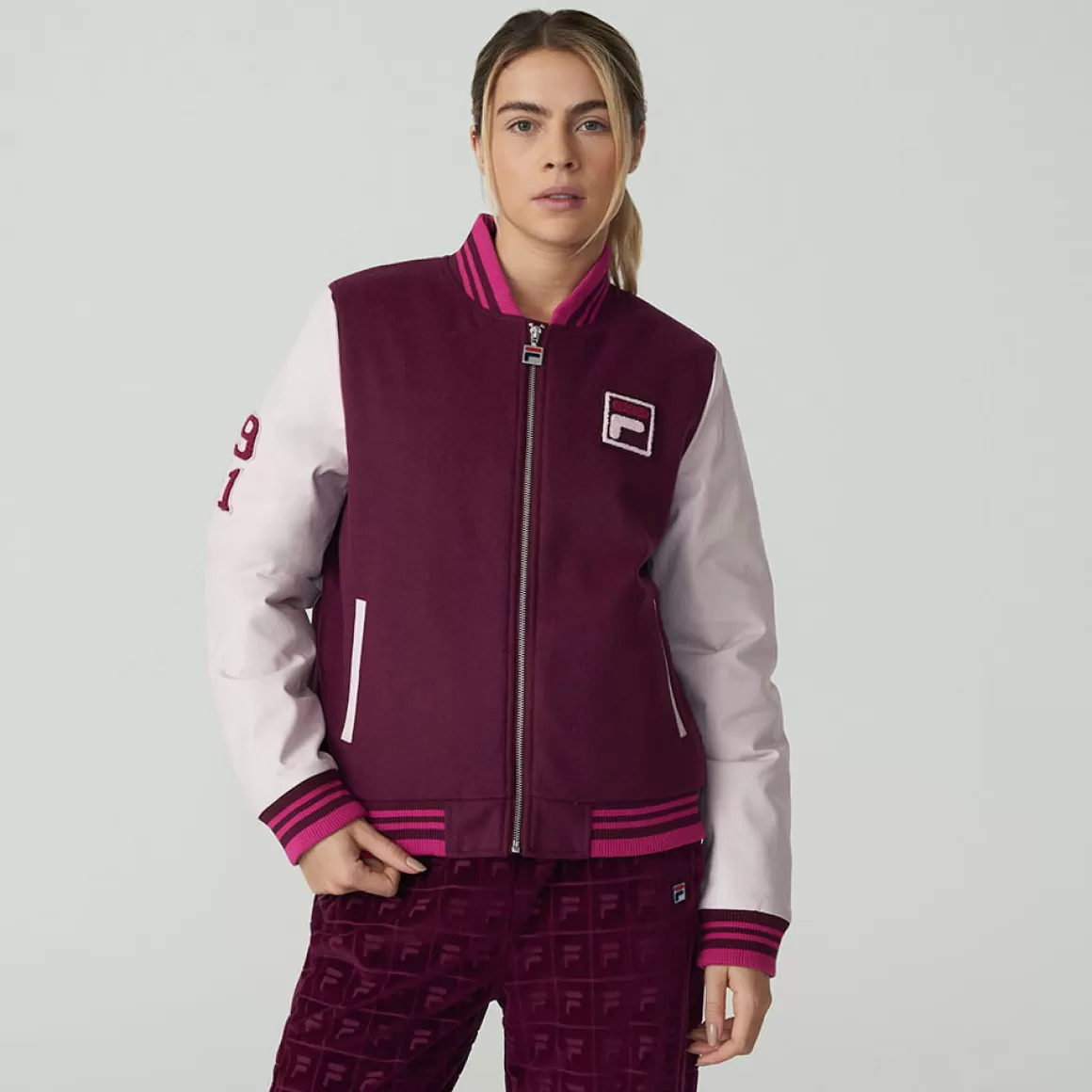 FILA Jaqueta Dixon Feminina - * Heritage | Moletons, casacos e jaquetas