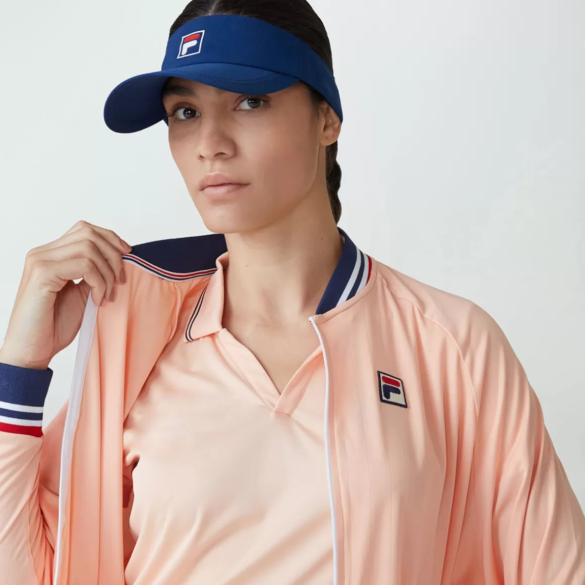 FILA Jaqueta Line Feminina - * Respirabilidade | Roupas com Proteção UV