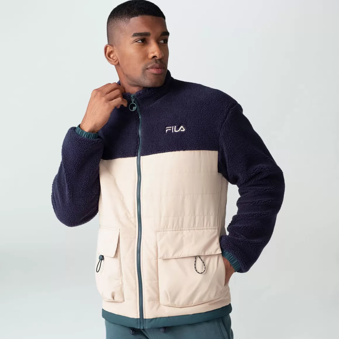 FILA Jaqueta Outer Mix Masculina - * Heritage | Moletons, jaquetas e casacos