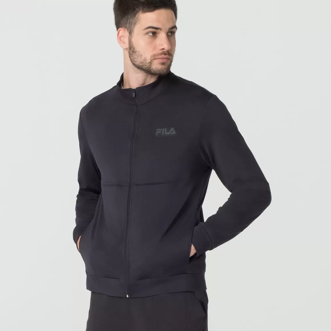 FILA Jaqueta Performa Slim Zip Masculina - * Academia e treino | Academia e treino