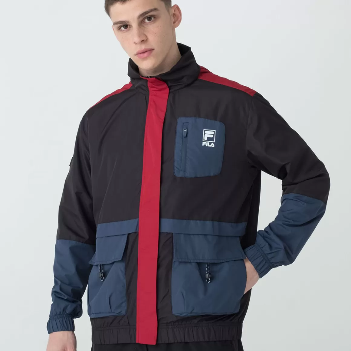 FILA Jaqueta Pocket Masculina - * Moletons, jaquetas e casacos