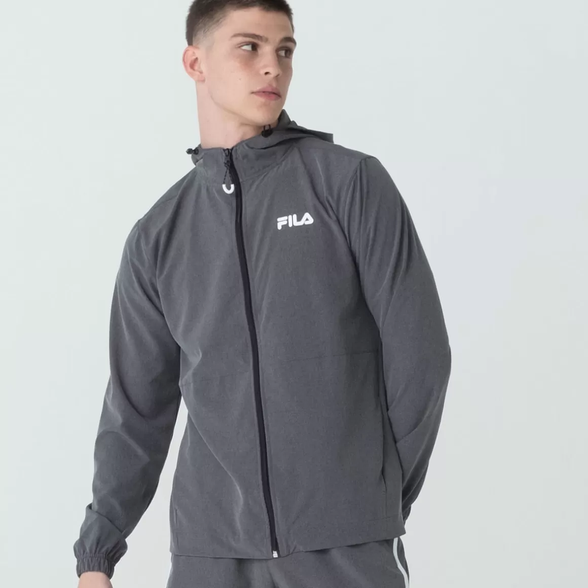 FILA Jaqueta Sport Blend Masculina - * Academia e treino | Academia e treino