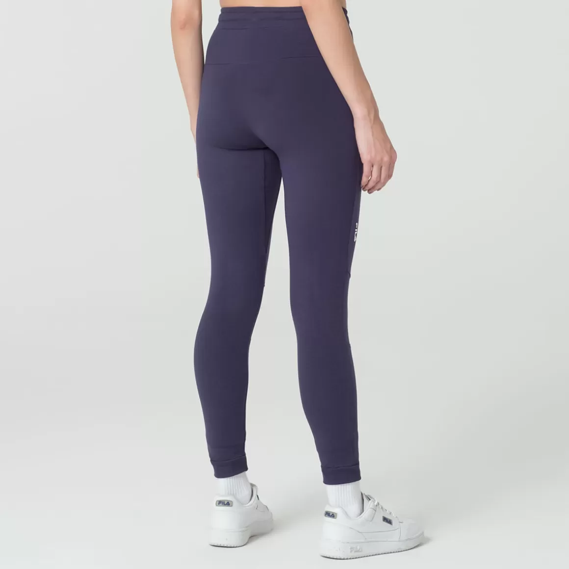 FILA Legging Casual Feminina Letter Premium Marinho - * Leggings e calças