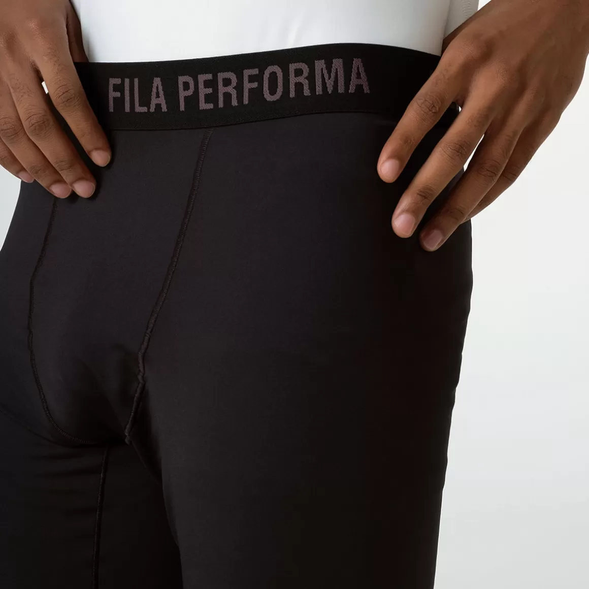 FILA Legging Compress Skin II Masculina - * Roupas com Proteção UV | Academia e treino