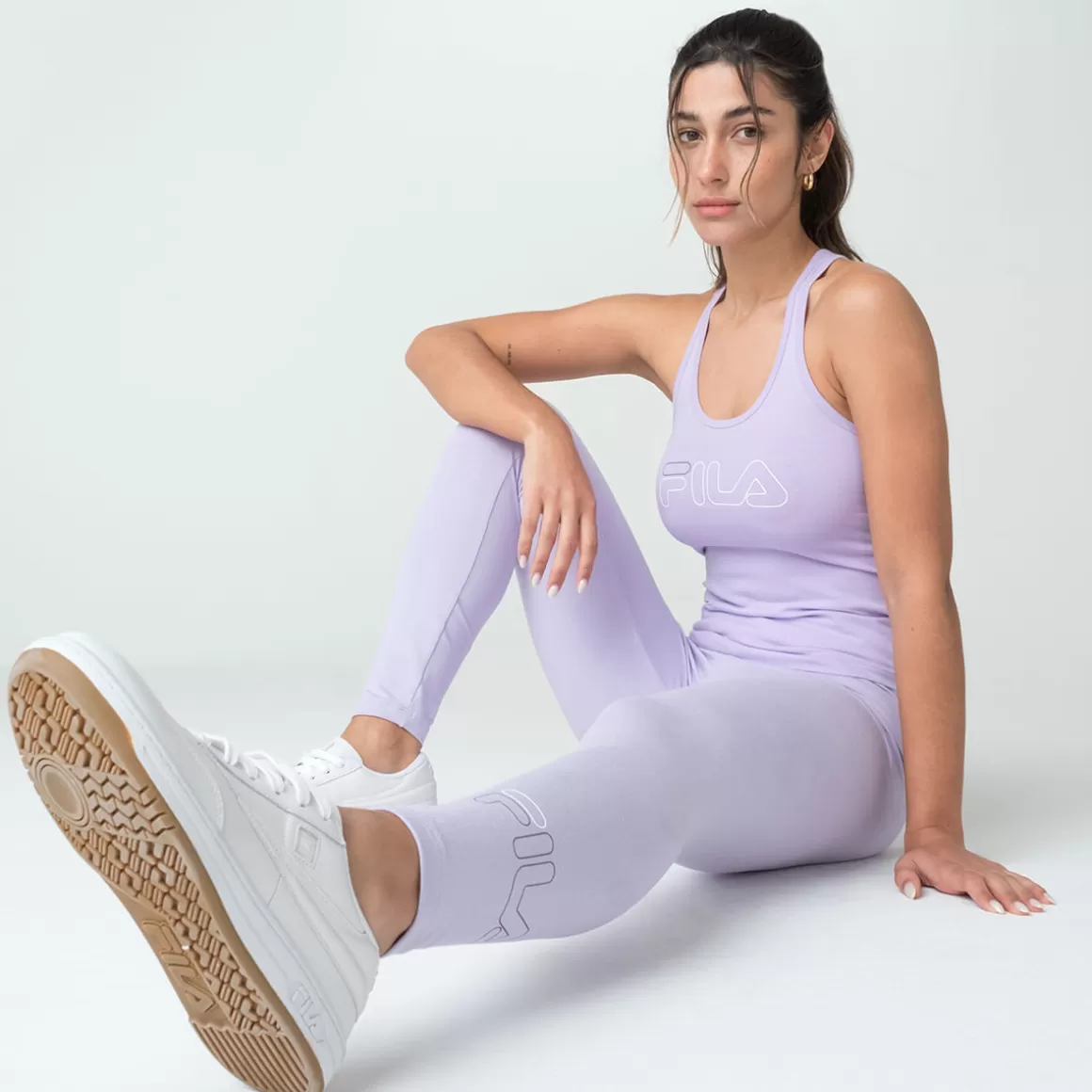 FILA Legging Letter Mid II Feminina - * Lifestyle | Leggings e calças