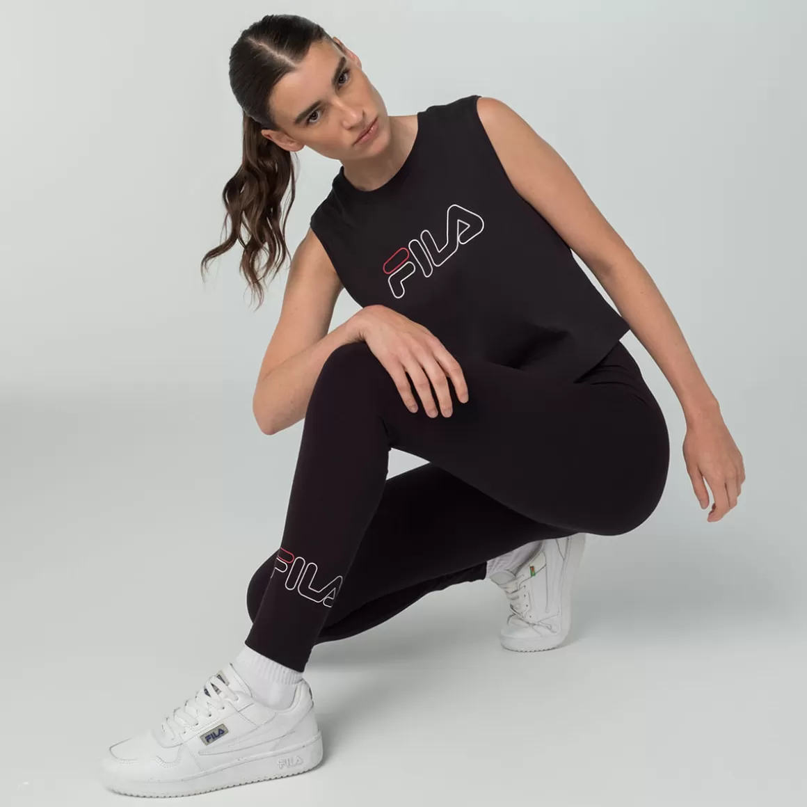 FILA Legging Letter Mid II Feminina - * Lifestyle | Leggings e calças