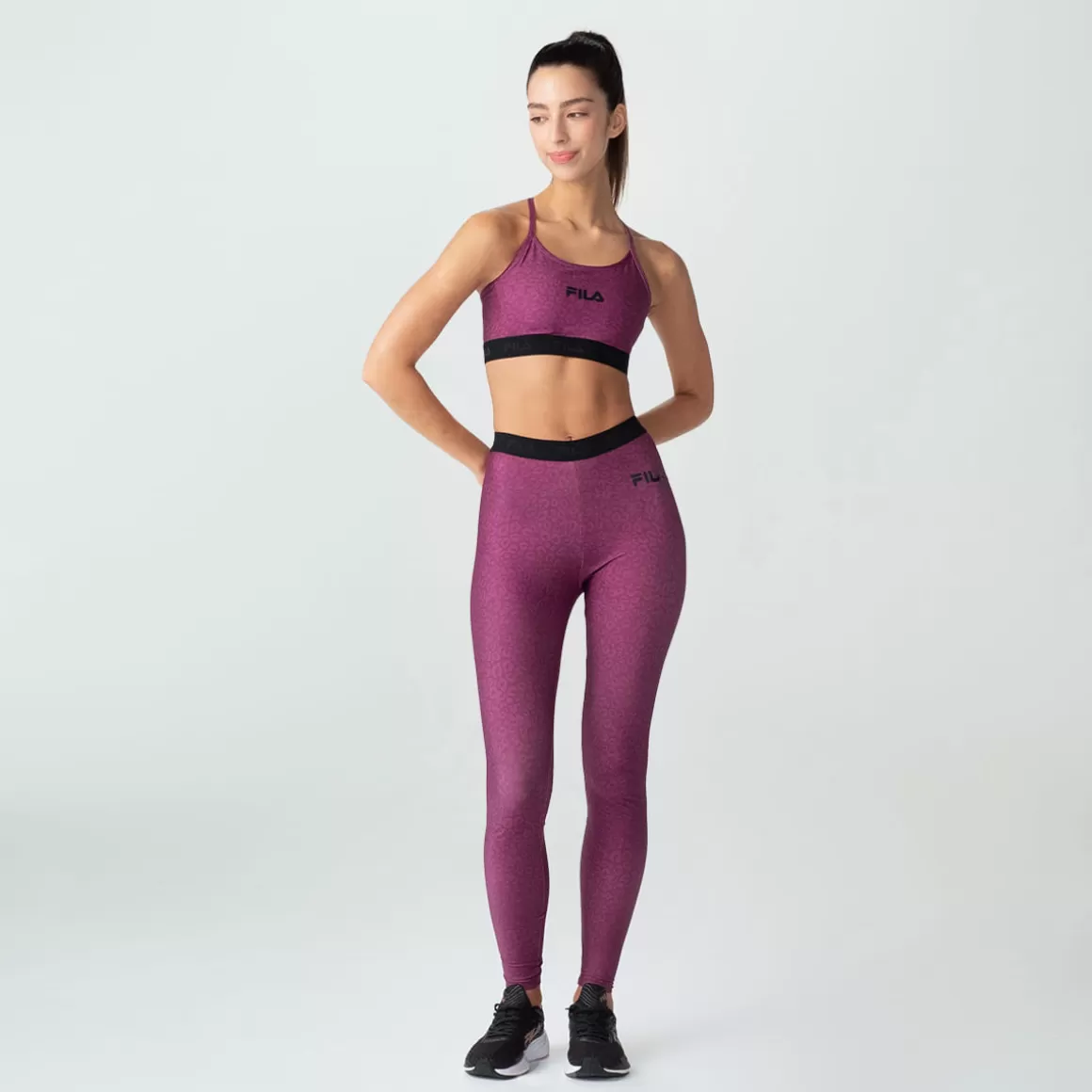 FILA Legging Train Elastic II Feminina - * Respirabilidade | Academia e treino