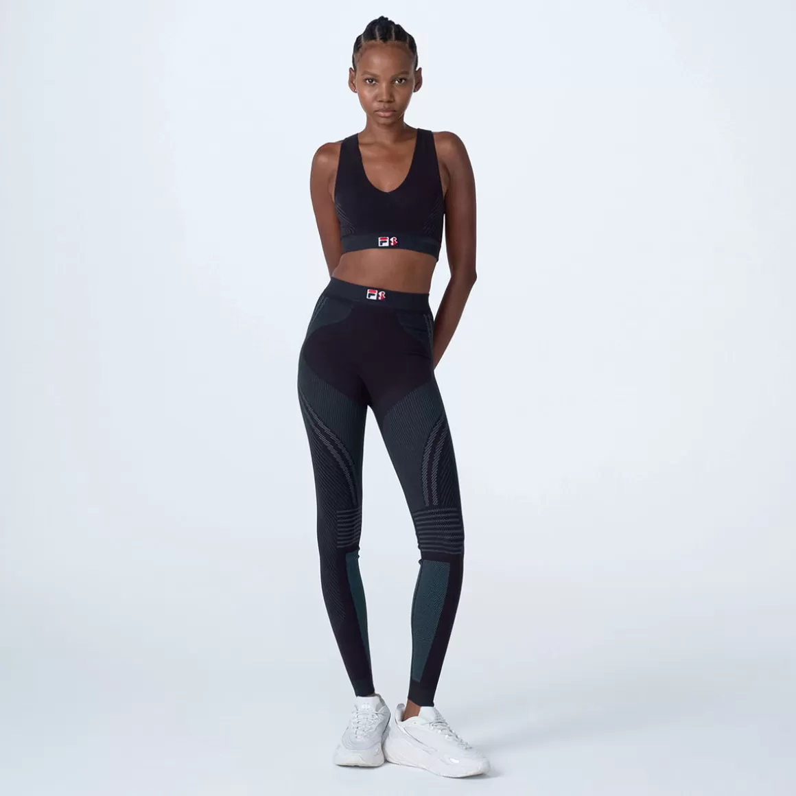 FILA Legging Preta Feminina Roksanda - * Heritage | Leggings e calças