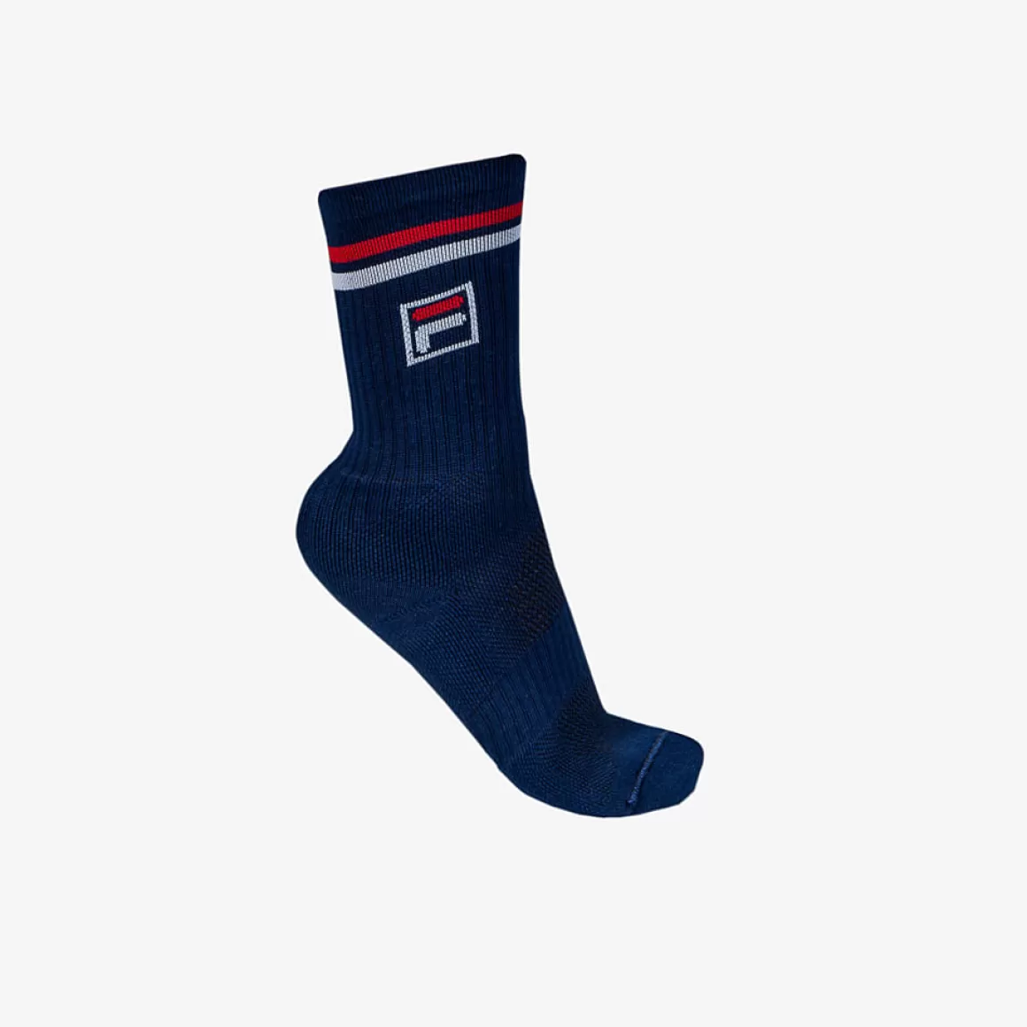 FILA Meia Cano Alto Unisex Tennis Team Colorida - * Meias FILA
