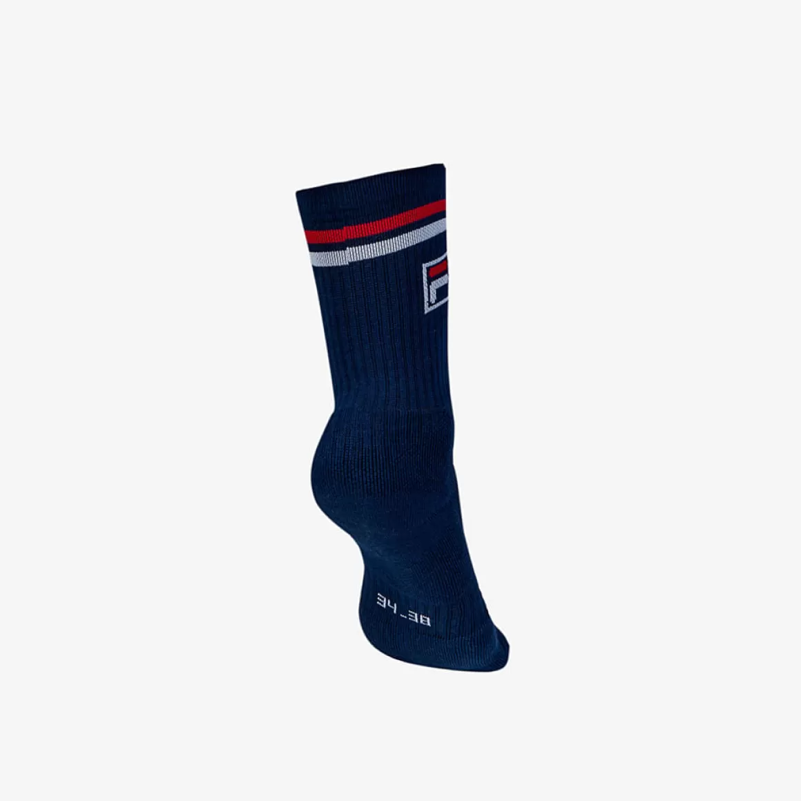 FILA Meia Cano Alto Unisex Tennis Team Colorida - * Meias FILA