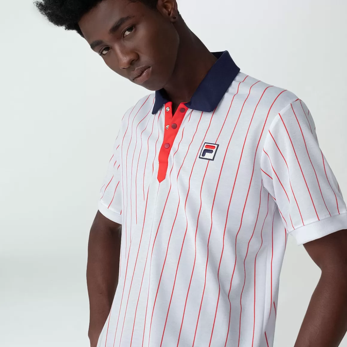 FILA Pólo Borg Masculina - * Respirabilidade | Tennis