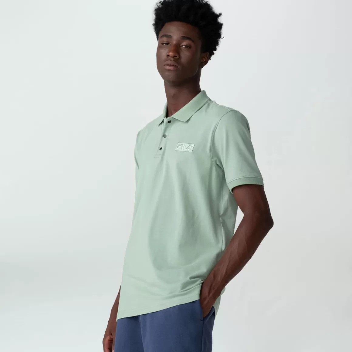 FILA Pólo Essential Slim Masculina - * Lifestyle | Polos