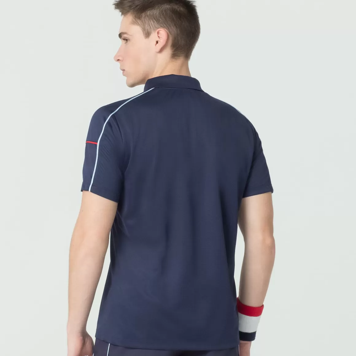 FILA Pólo Tennis Line Masculina - * Respirabilidade | Roupas com Proteção UV