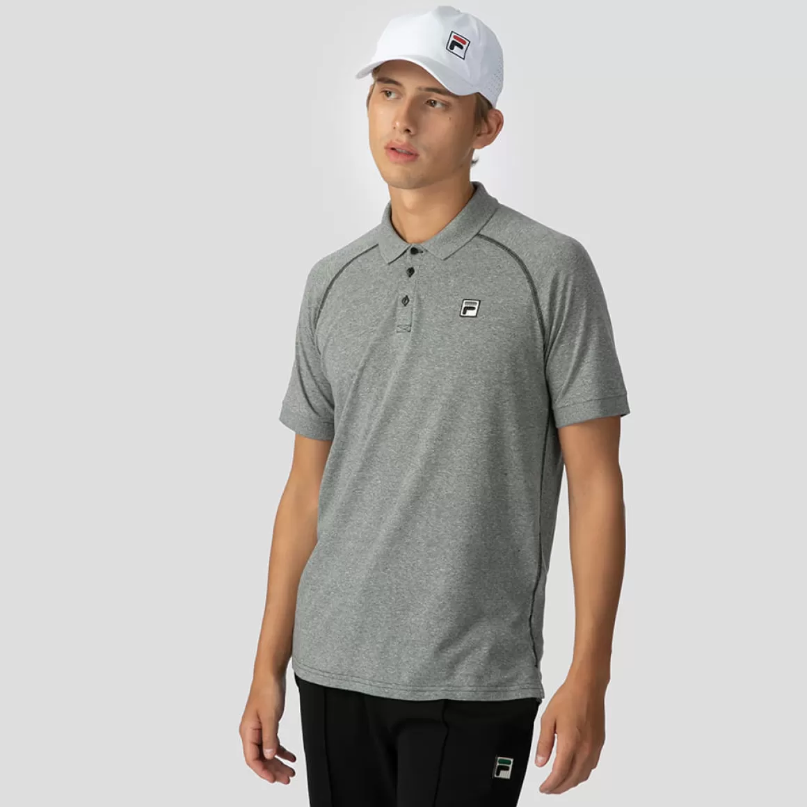 FILA Pólo Tennis Rib Masculina - * FILA Tennis | Polos