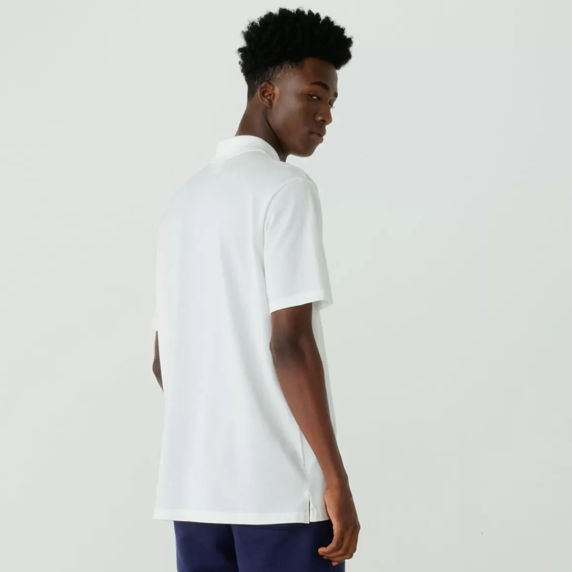 FILA Polo Básica Masculina Basic Letter Branca - * Polos