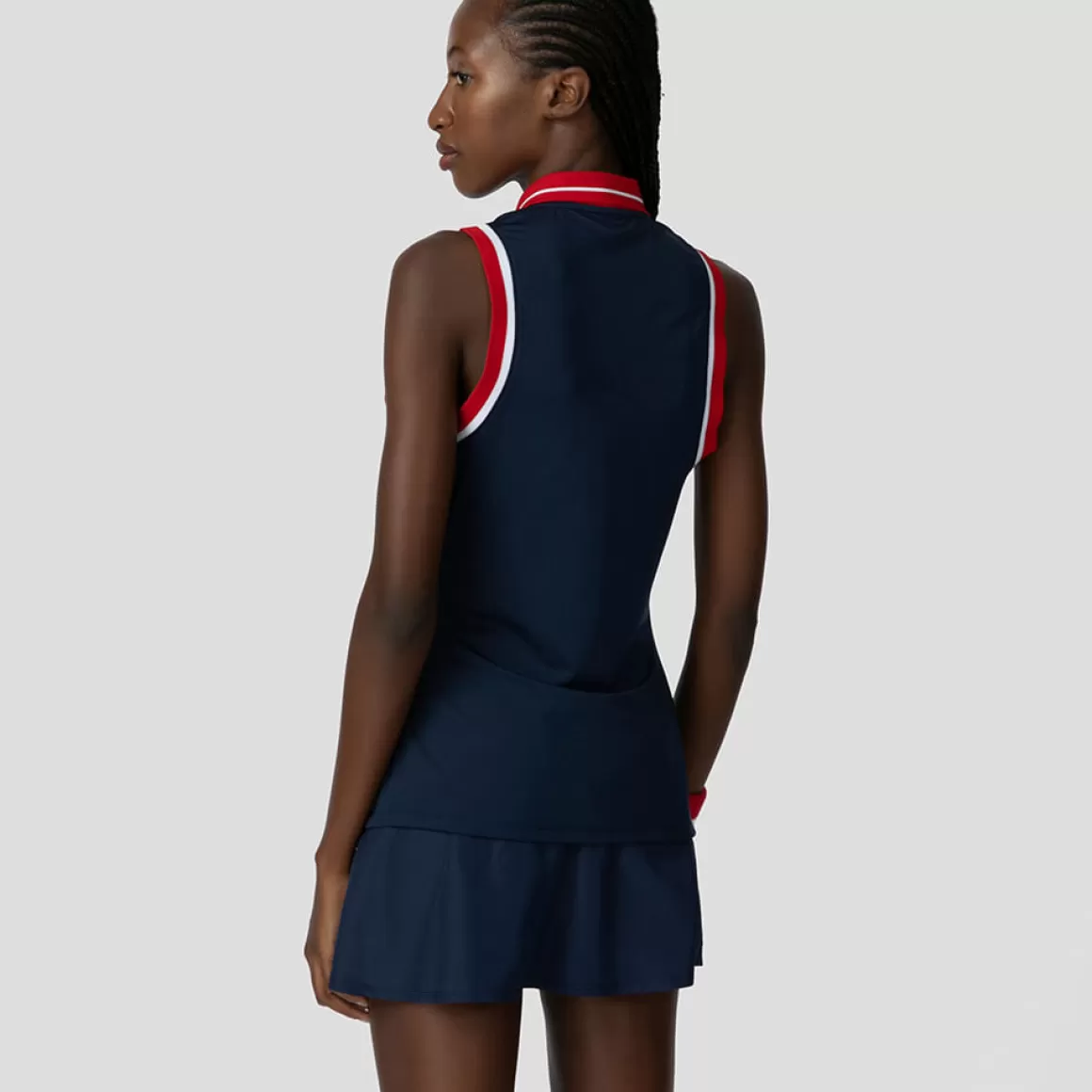 FILA Regata Casual Feminina Marinho Classic - * Respirabilidade | Roupas com Proteção UV