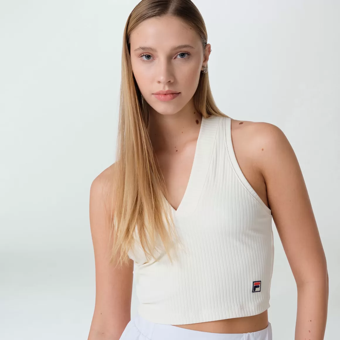 FILA Regata Cropped Feminina Tennis Club - * Heritage | Blusas, camisetas e regatas