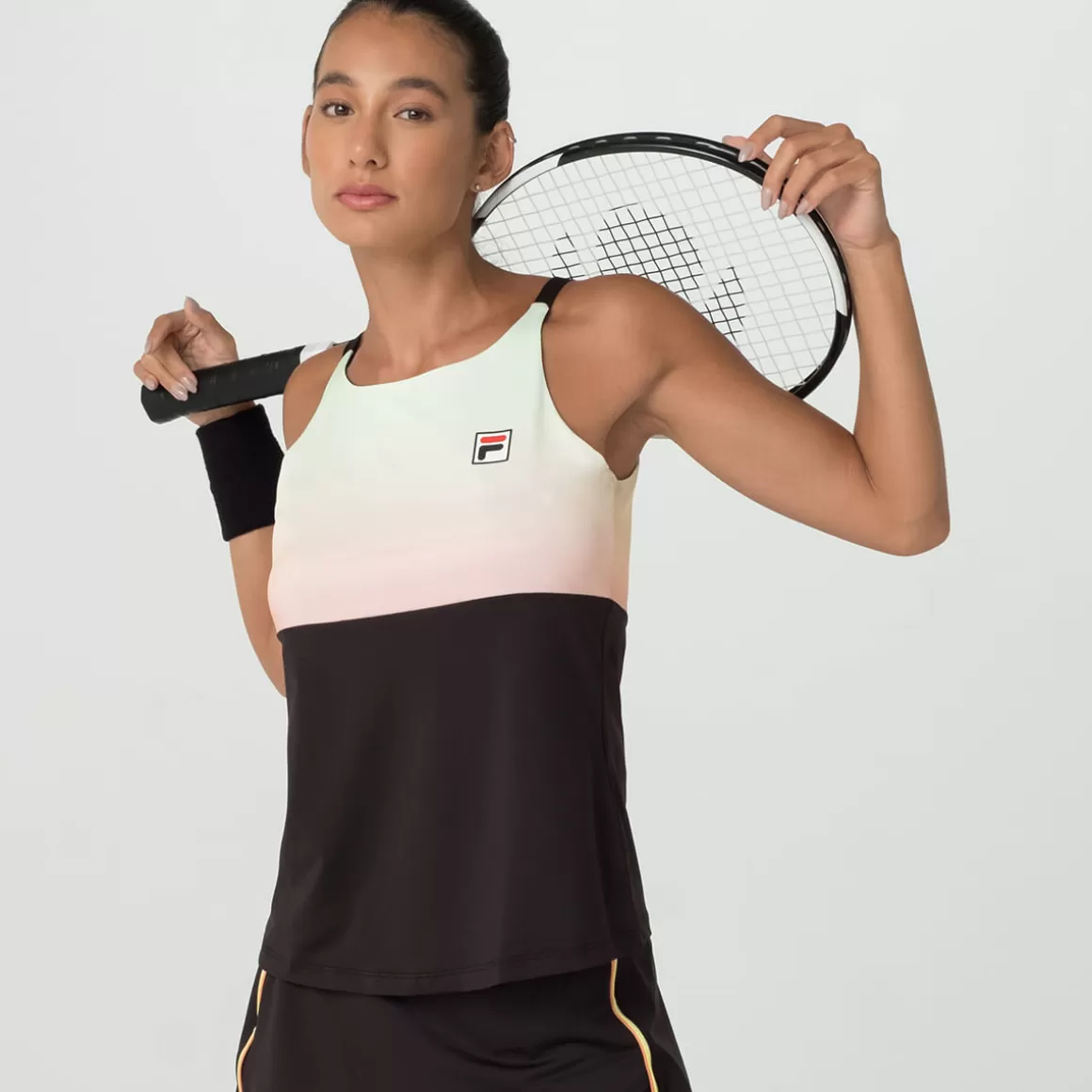 FILA Regata Backspin Cami Tank Top Feminina - * Respirabilidade | Tennis