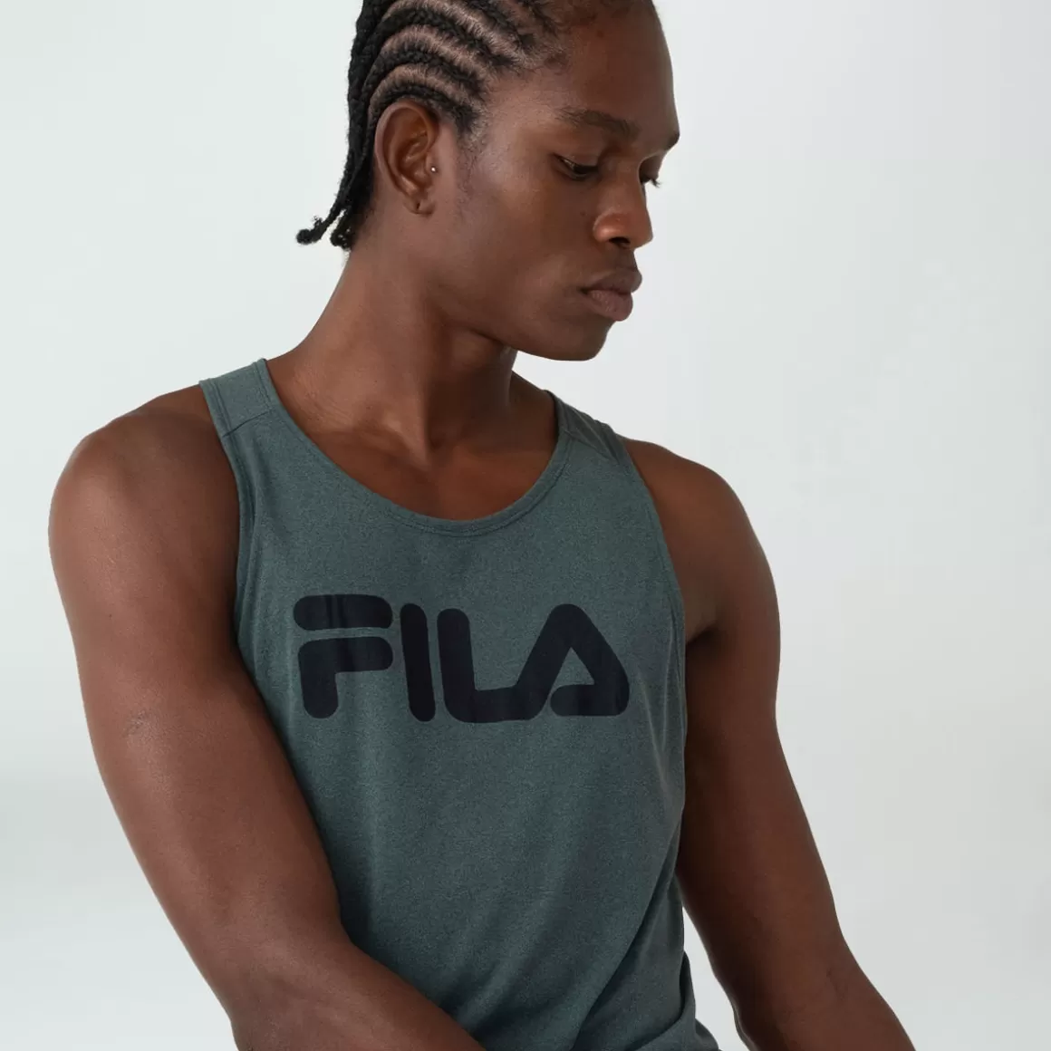 FILA Regata Eclipse Masculina - * Respirabilidade | Roupas com Proteção UV