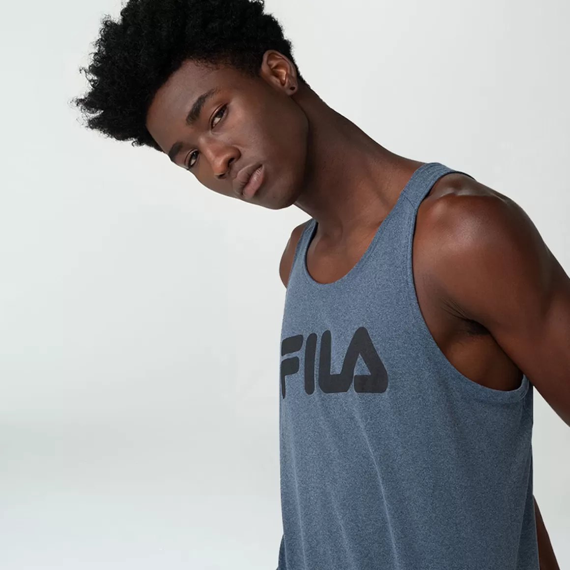 FILA Regata Eclipse Masculina - * Respirabilidade | Roupas com Proteção UV