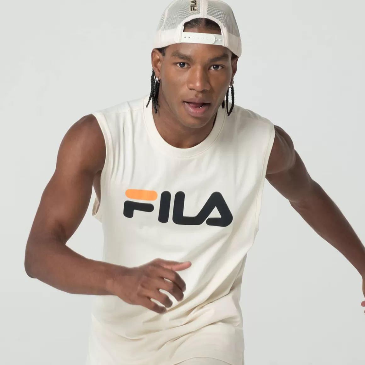 FILA Regata Letter Premium II Masculina - * Lifestyle | Camisetas e regatas