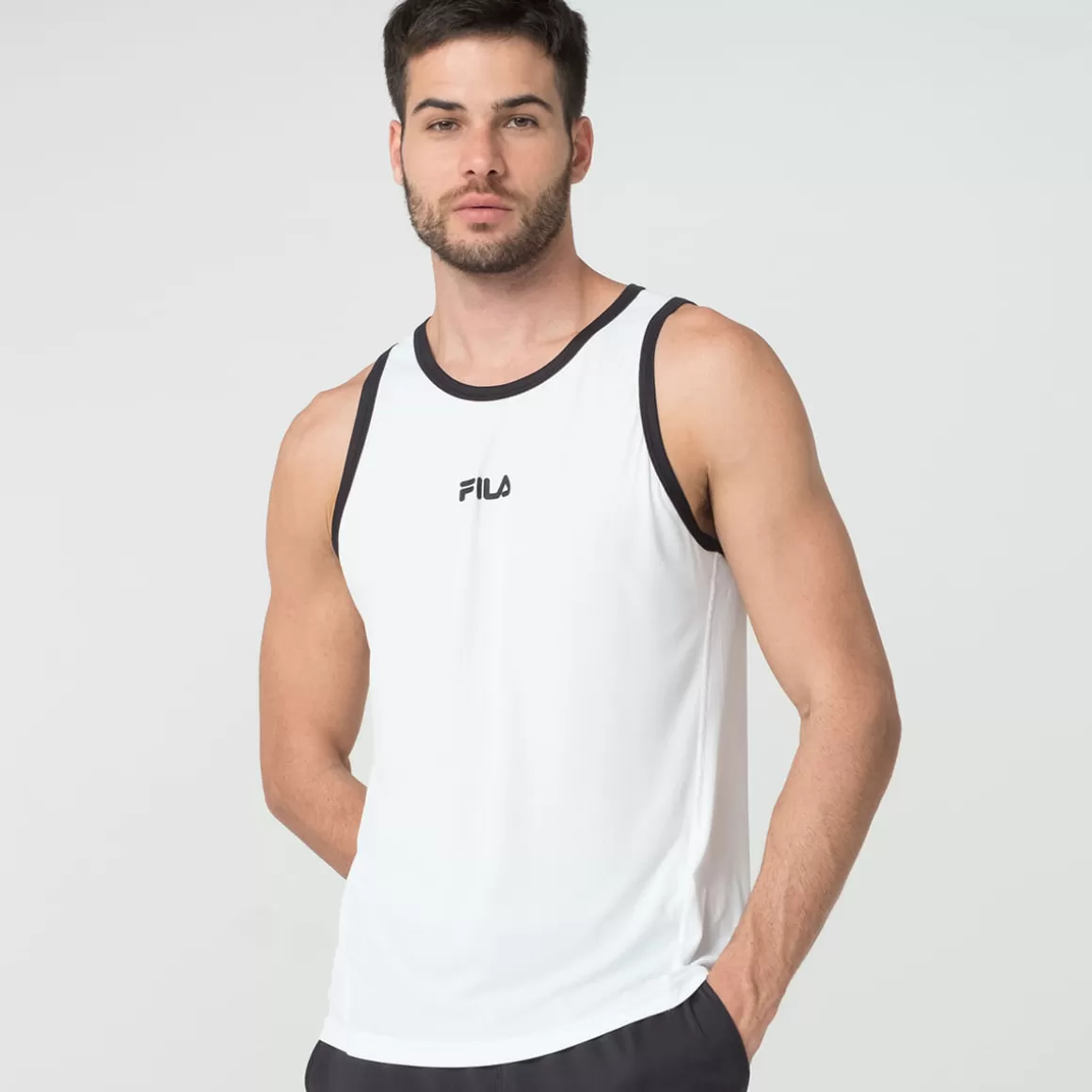 FILA Regata Linea Eco Masculina - * Respirabilidade | Roupas com Proteção UV