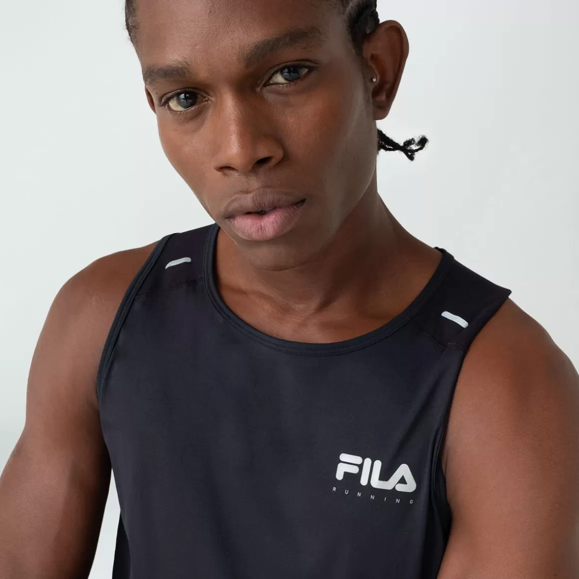 FILA Regata Performance II Masculina - * Controle de temperatura | Roupas com Proteção UV