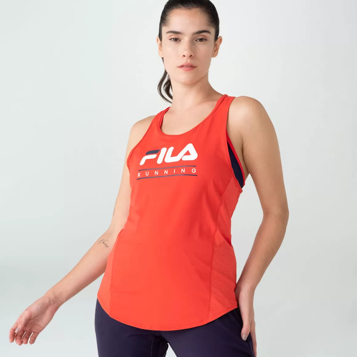 FILA Regata Pró II Feminina - * Respirabilidade | Roupas com Proteção UV