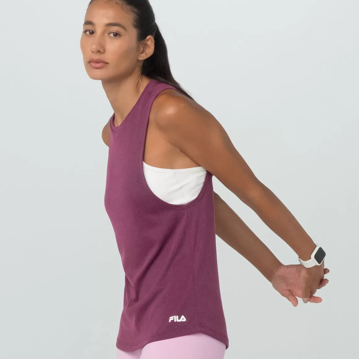 FILA Regata Train Feminina - * Respirabilidade | Roupas com Proteção UV