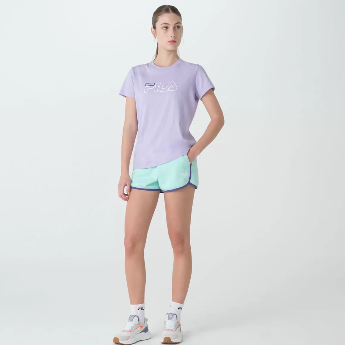 FILA Shorts Basic Colors Feminino - * Lifestyle | Shorts, saias e skorts