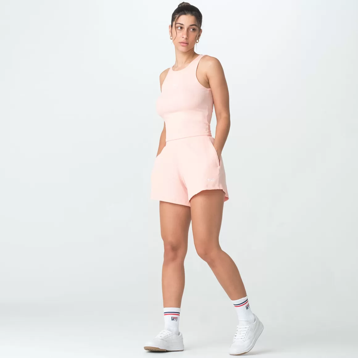 FILA Shorts Basic II Feminino - * Lifestyle | Shorts, saias e skorts