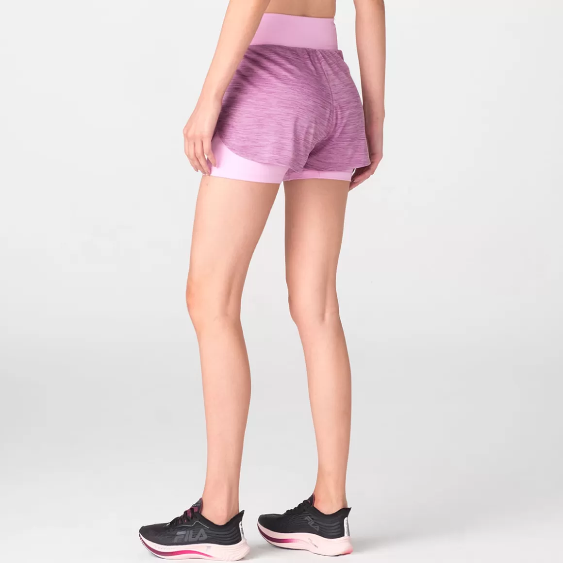 FILA Shorts Basic Train Double Feminino - * Respirabilidade | Academia e treino