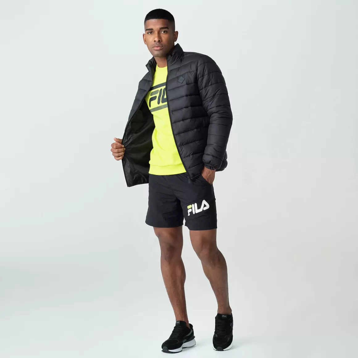 FILA Shorts Color Block Masculino - * Lifestyle | Bermudas