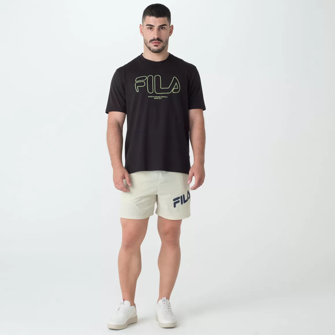 FILA Shorts Color Block Masculino - * Lifestyle | Bermudas