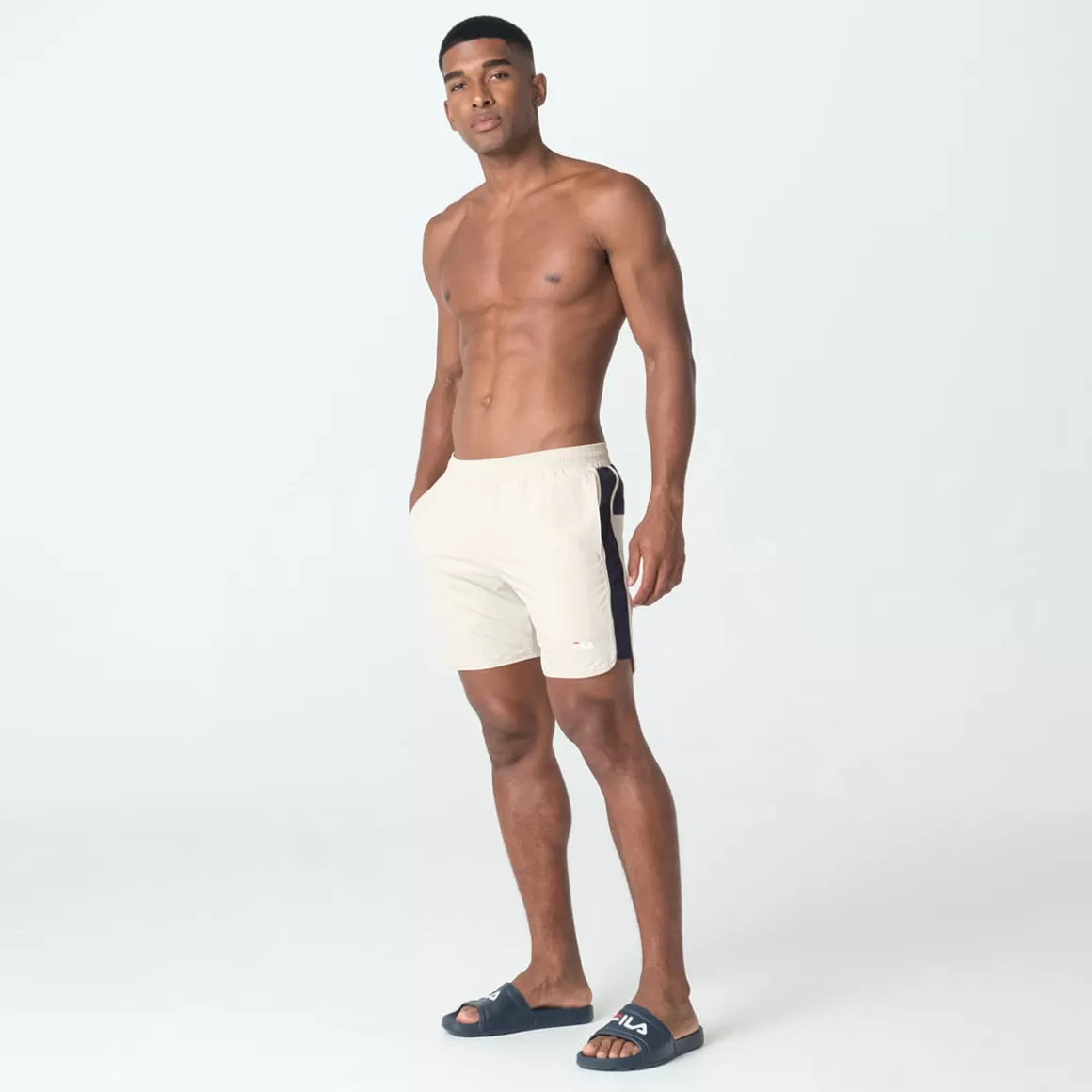 FILA Shorts Dna Masculino - * Respirabilidade | Natação