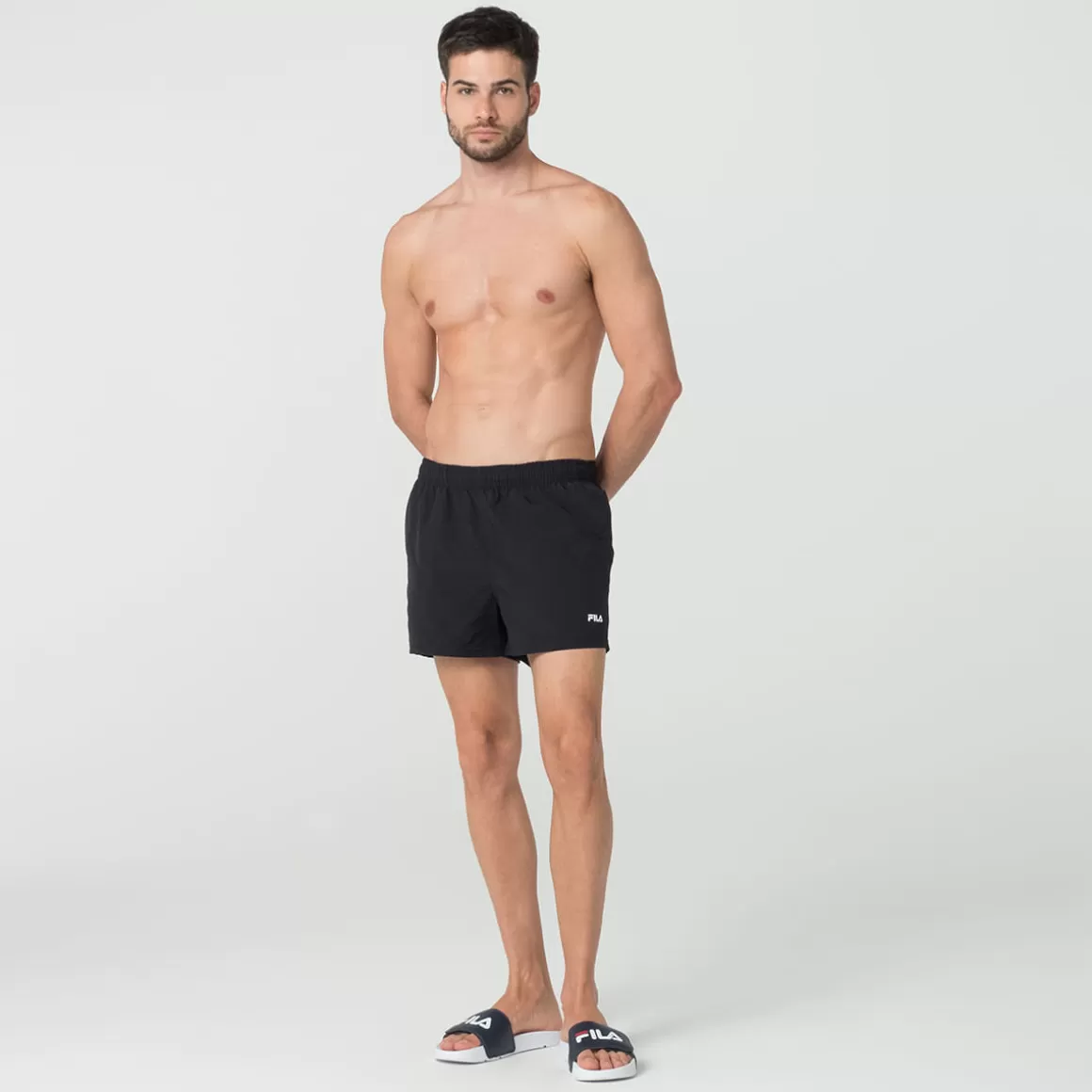 FILA Shorts Essential Masculino - * Respirabilidade | Natação