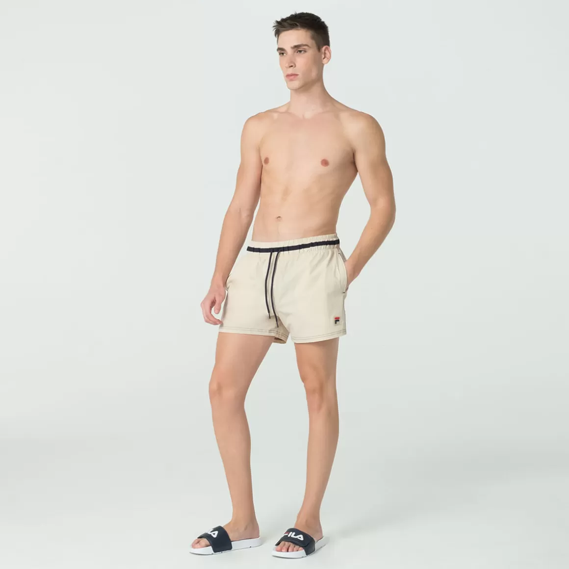 FILA Shorts Essential Masculino - * Respirabilidade | Natação