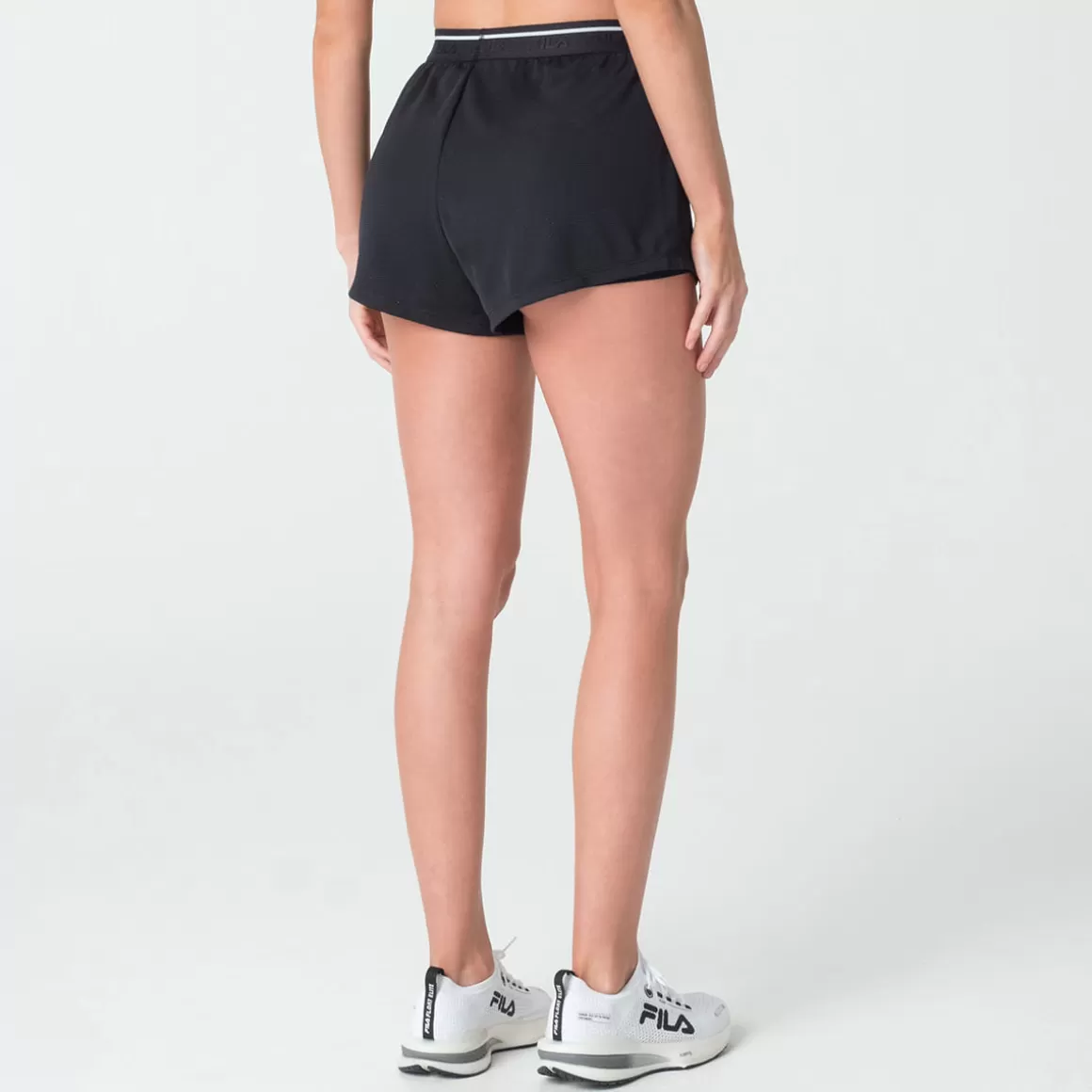 FILA Shorts Flow Elastic Feminino - * Respirabilidade | Academia e treino