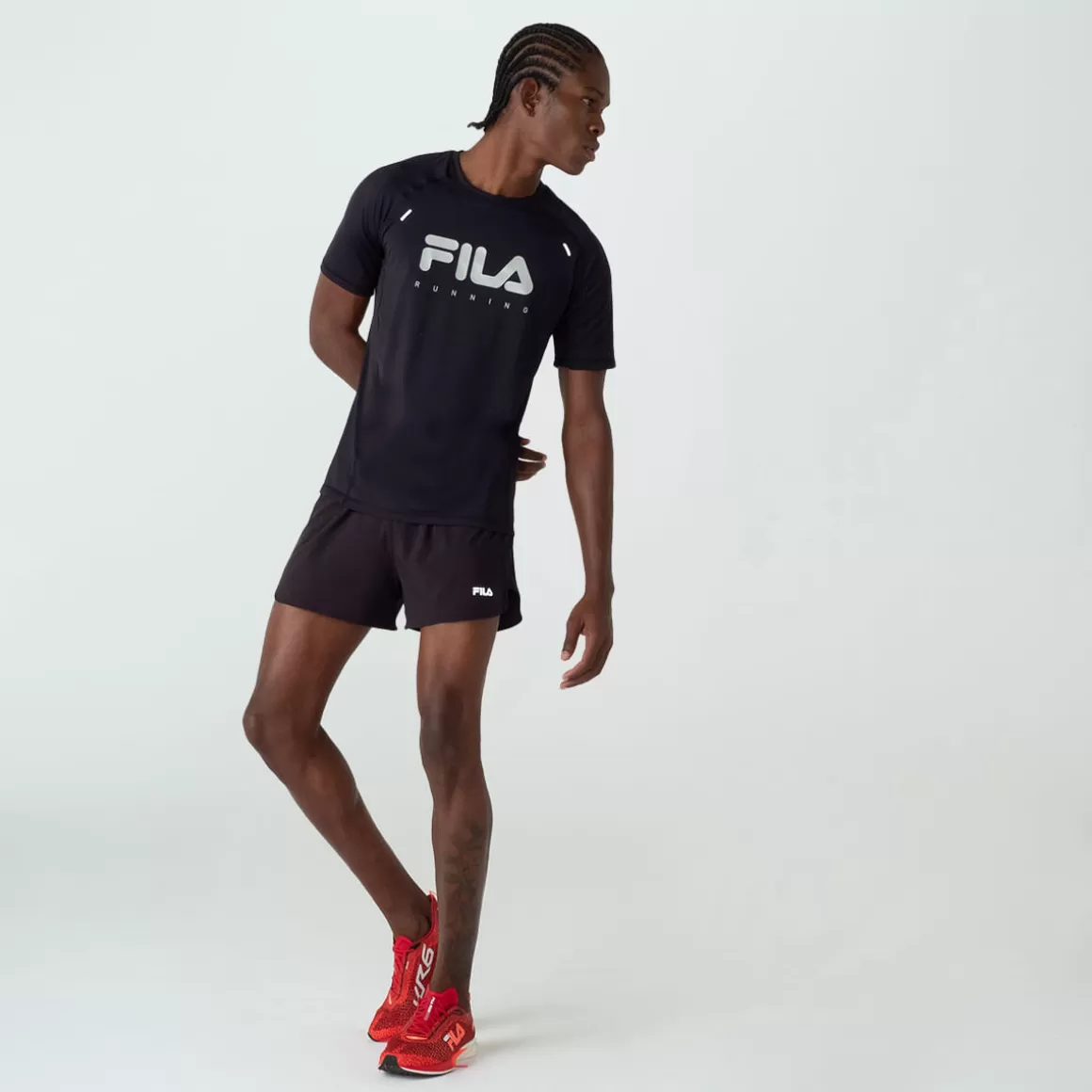 FILA Shorts Performance Curve 3 II Masculino - * Respirabilidade | Caminhada e corrida