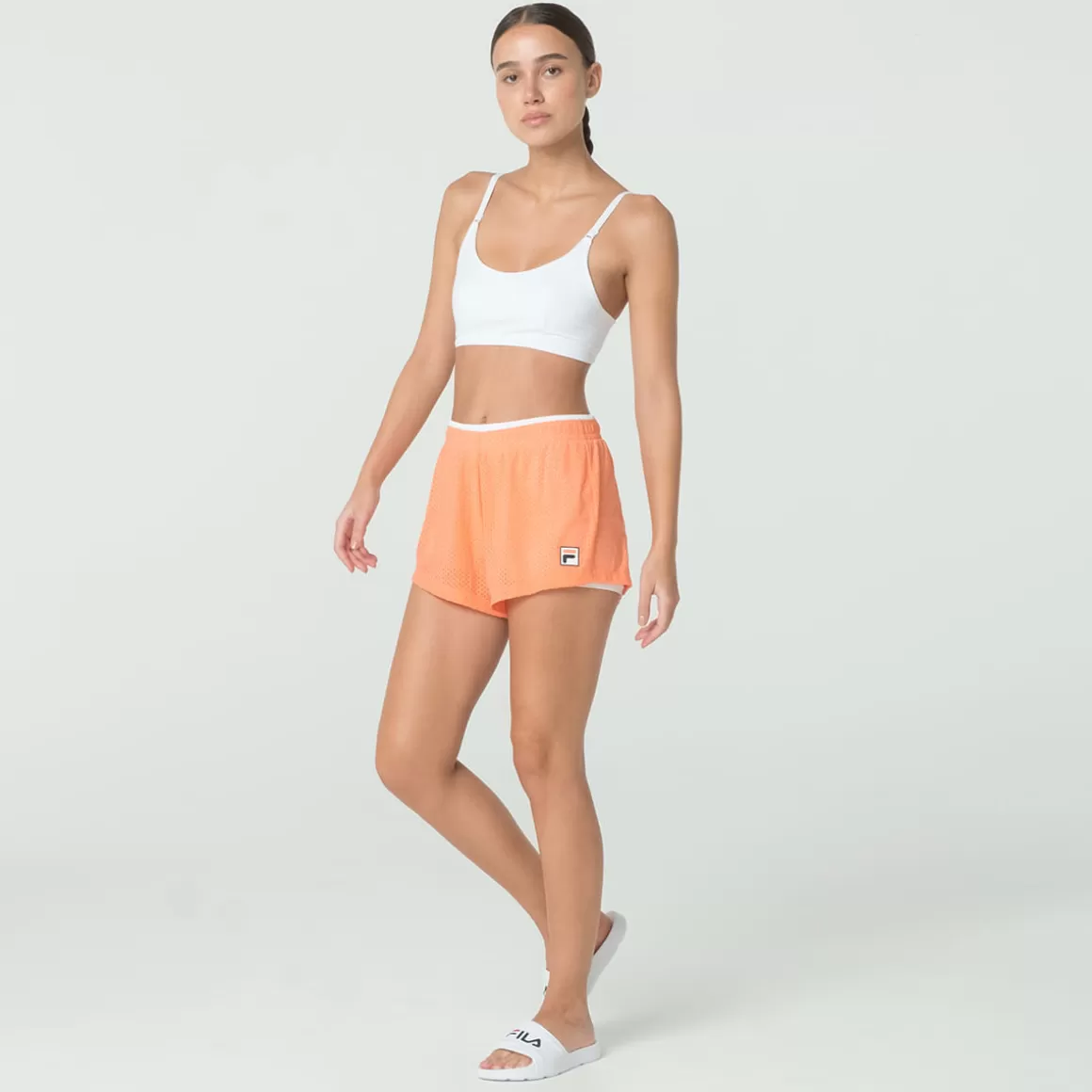 FILA Shorts Sand Basic Feminino - * Respirabilidade | Roupas com Proteção UV