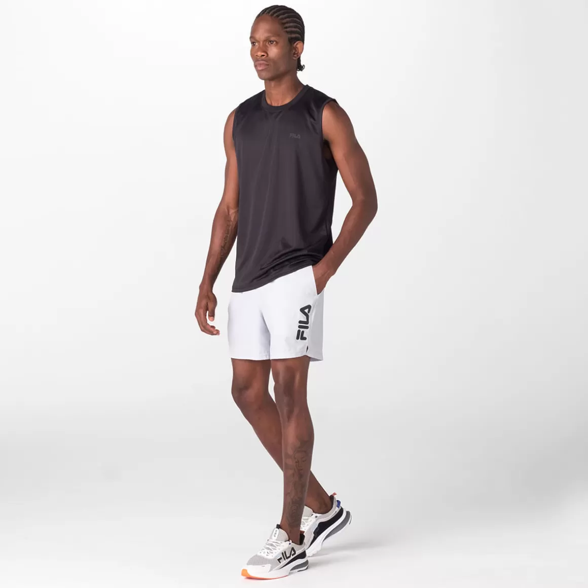 FILA Shorts Train 5" Masculino - * Academia e treino | Academia e treino