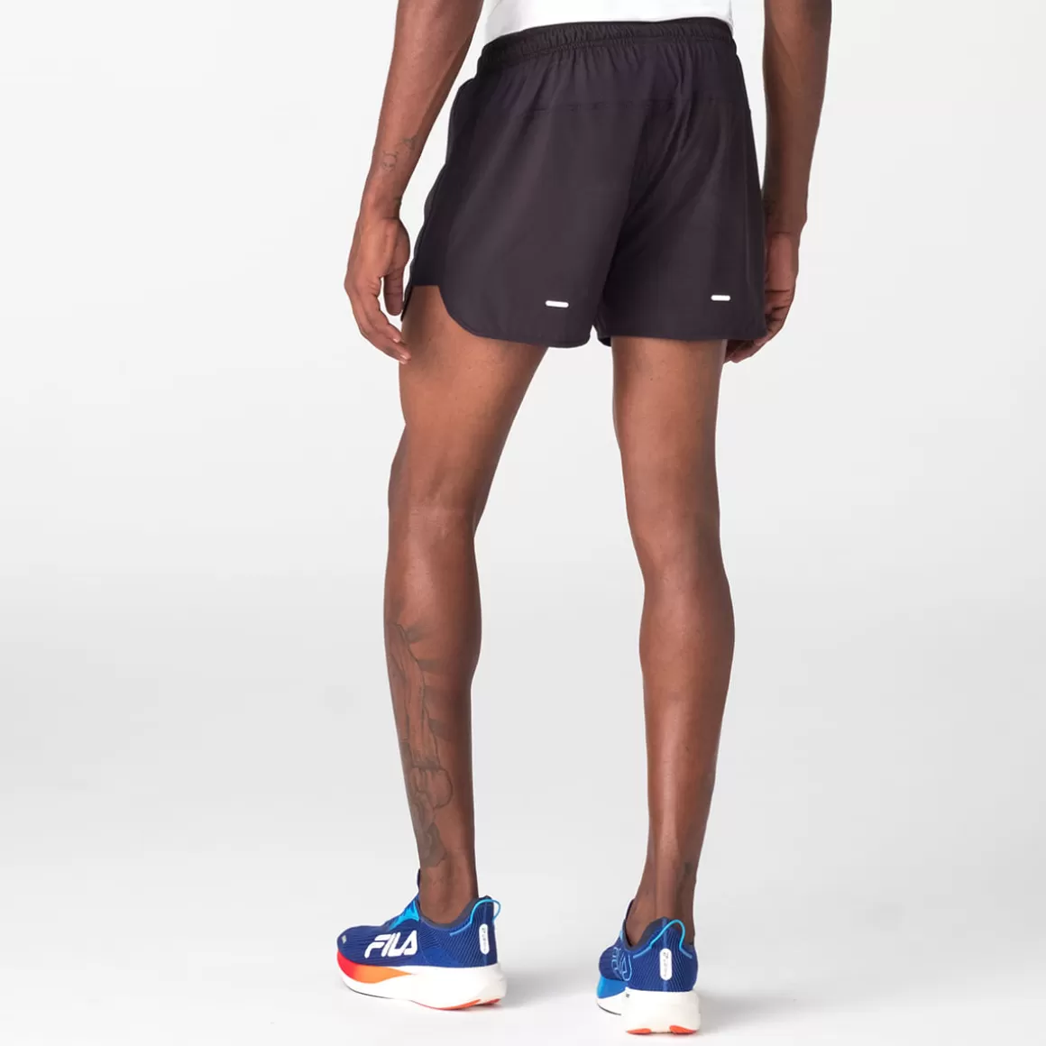 FILA Shorts Masculino Perfomance Curve III Preto - * Respirabilidade | Caminhada e corrida